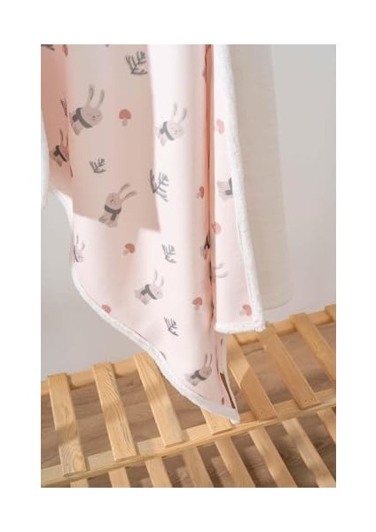 Fluffy Bebek Battaniyesi 70X100 cm Tavşan Desen fiyatları
