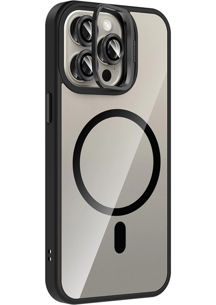 Joko Apple Iphone 14 Pro Max Remim Lensli Magsafe Standlı Kapak - Siyah fiyatları