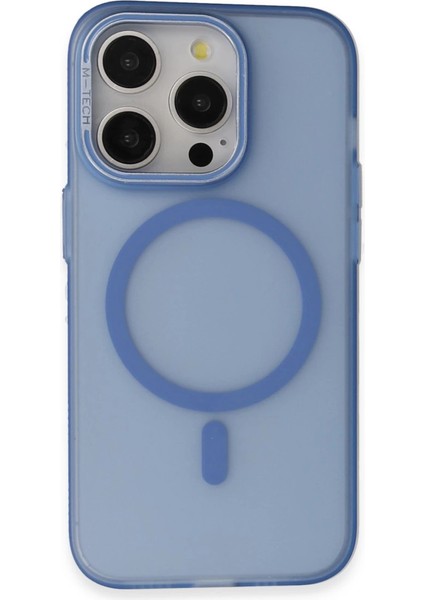Joko Iphone 14 Pro Frost Standlı Magsafe Kapak - Sierra Blue
