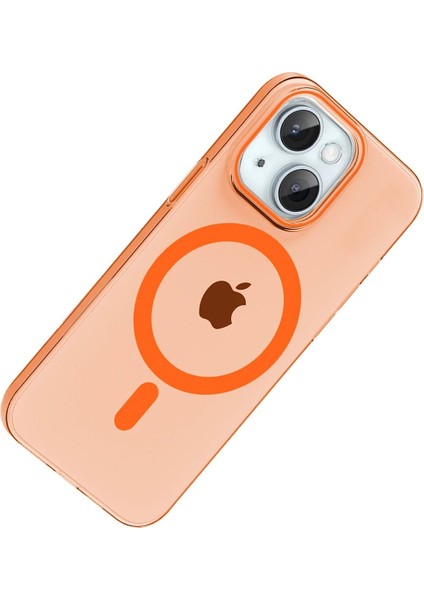 CPT05 Apple iPhone 14 Pc Blank Magsafe Kapak - Turuncu fiyatları