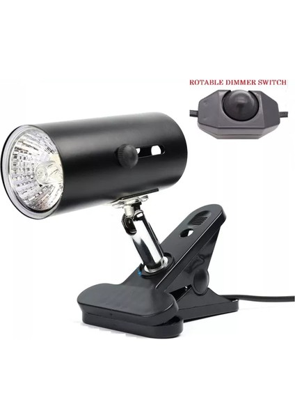 Terraryum Isıtma Lambası ve Armatürü - Tüm Sürüngen Türleri Için Sürüngen Isıtıcı Lamba ve Lambader Setleri | Terraryum Için Uva Uvb Güneşlenme Lambaları(Lamba Hediyeli)