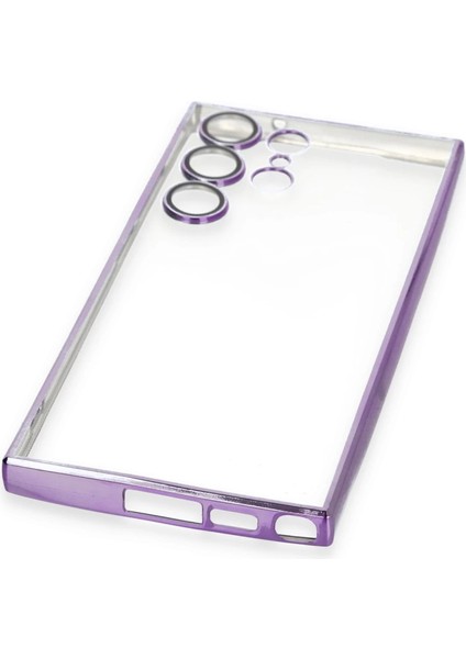 Samsung Galaxy S24 Ultra Kılıf Razer Lensli Silikon - Siyah indirimleri