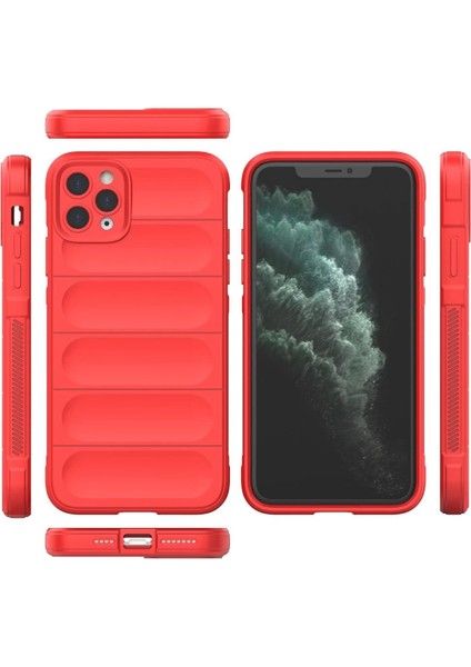 Iphone 11 Pro Kılıf Optimum Silikon - Kırmızı modelleri