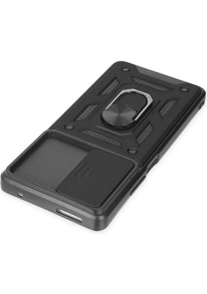 Xiaomi Mi 11T Pro Kılıf Pars Lens Yüzüklü Silikon - Siyah fırsatları