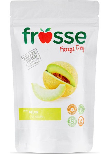 Freeze Dry Kurutulmuş Kavun 390 gr