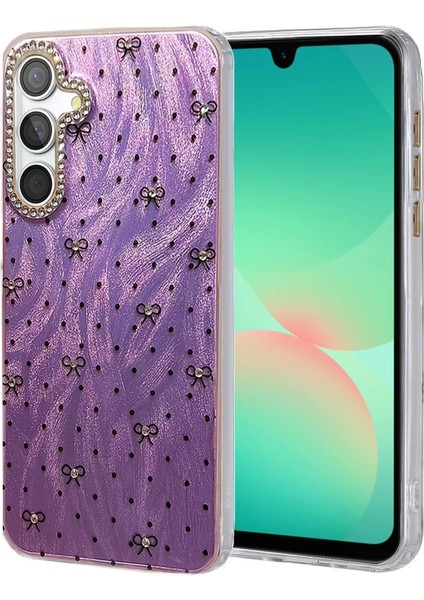 Samsung Galaxy A26 Kılıf Blade Aynalı Desenli Kapak - Desen 2