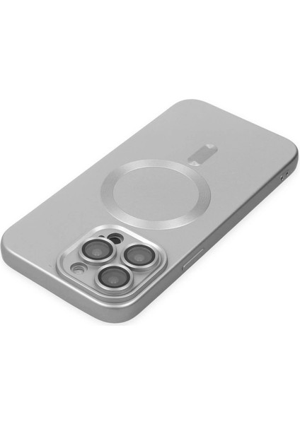 Iphone 14 Pro Kılıf Moshi Lens Magneticsafe Silikon - Gümüş indirimleri