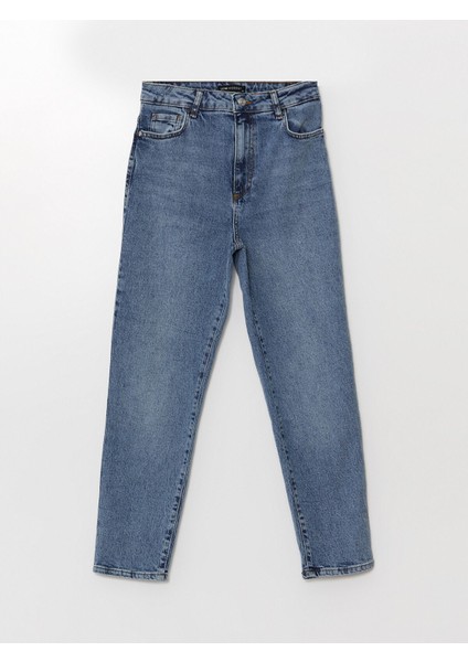 Yeni Sezon Mom Fit Kadın Jean Pantolon indirimleri