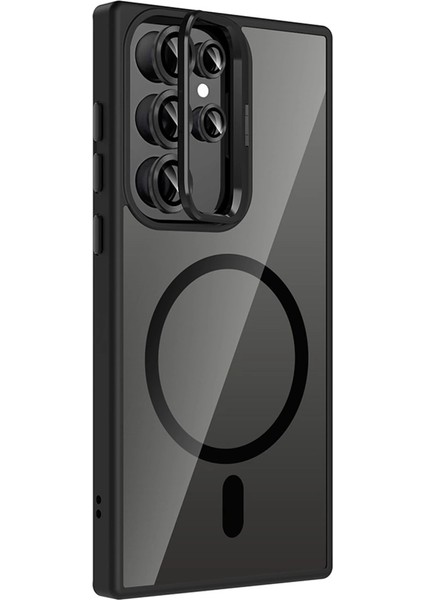 Joko Samsung Galaxy S23 Ultra Remim Lensli Magsafe Standlı Kapak - Siyah fiyatları