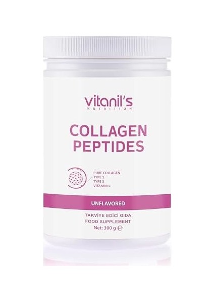 Vitanils Hydrolyzed Collagen Peptides - 300GX1