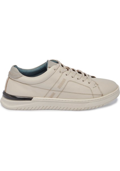 Bej Hakiki Deri Erkek Sneaker - E24I1AY56835-A25