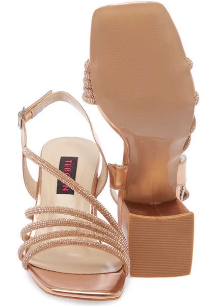 Pembe Vegan Kadın Abiye Ayakkabı - K24Y1AY67322-N6N