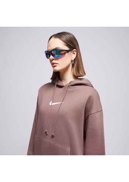 Sportswear Gel-Midi Swoosh Oversized Fleece Pullover Kadın Kapüşonlu Sweatshirt FD0892-034 modelleri