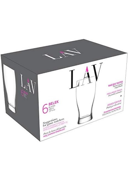 Belek 6'lı Bardağı fiyatları