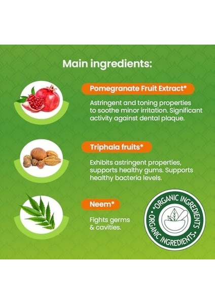 Himalaya Botanique Plak Karşıtı Komple Bakım Diş Macunu 75ML | Ecocert Cosmos Sertifikalı | Organik Aktif, Nane Aromalı | Florür ve Gluten Içermez modelleri