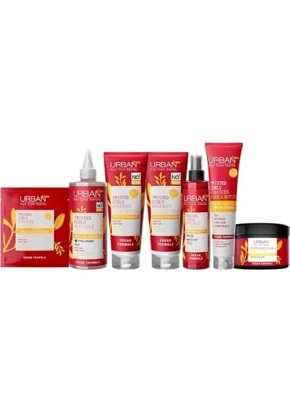 Urban Care Twisted Curls Hibiscus & Shea Butter Kıvırcık ve Dalgalı Saçlara Özel Onarıcı Bakım Köpüğü 150 Ml- Vegan fiyatları