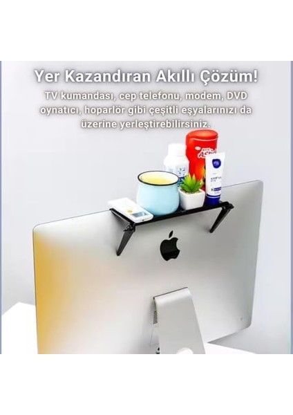 Katlanabilir Ayarlanabilir Monitör Tv Üstü Stand Modem Kumanda Standı Tv Üstü Stand Organizer modelleri