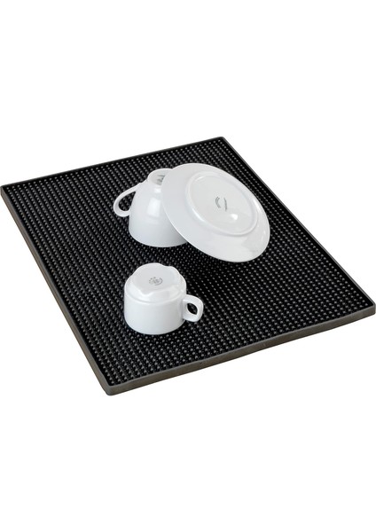 Maxi Drenaj Matı Trocken-Mat Giysiler Için Siyah