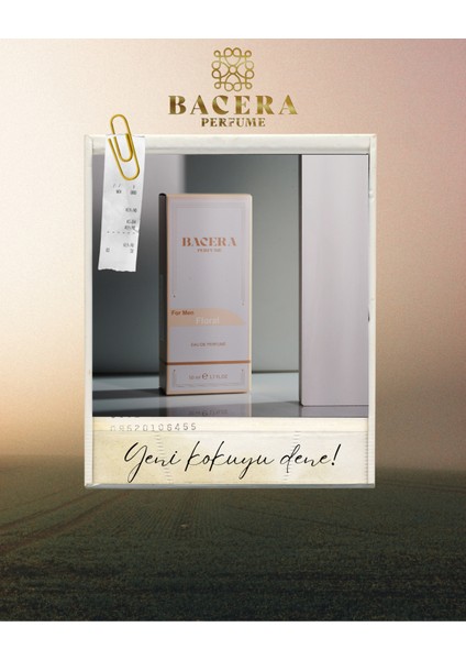 Bacera A135 Floral Erkek Parfüm 50ML Edp C102 Fresh Erkek Parfüm 50ML Edp modelleri