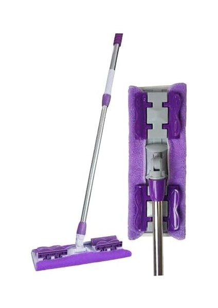 Tak Kullan 360 Derece Dönebilen Pratik Temizlik Yer Mopu Sihirli Mop + 1 Yedek Bez fiyatları