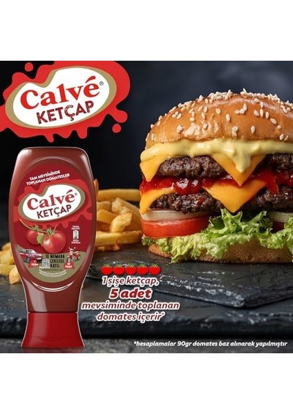 Calve Ketçap Tam Mevsiminde Toplanan Domatesler 400 G modelleri