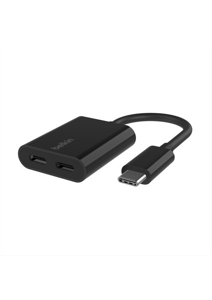 Connect Usb-C Ses ve Şarj Çoklayıcısı (Kulaklık Adaptörü ve Diğer Cihazlar Için Pd ile Hızlı Şarj)
