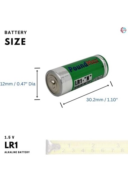 5 Adet 910A (Lr1) 1.5V Alkalin Pil fiyatları