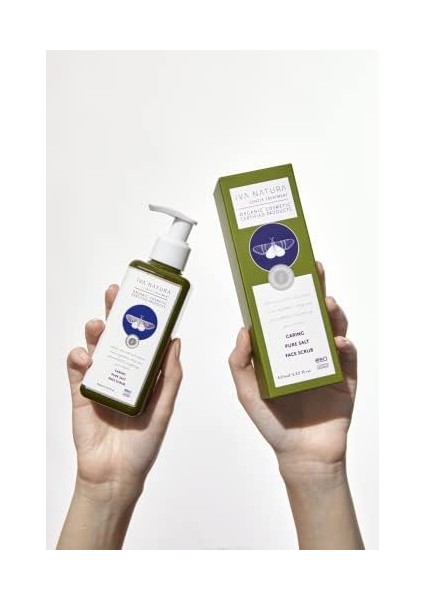 Iva Natura Organik Yüz Peeling Kaya Tuzu Özlü, Mineral Bakım, Doğal ve Vegan, Parabensiz, 125 ml fiyatları