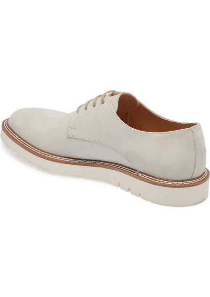 Bej Hakiki Nubuk Deri Erkek Casual Ayakkabı - E24I1AY56759-B23