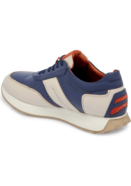 Bej Hakiki Deri Erkek Sneaker - E24I1AY56818-A25