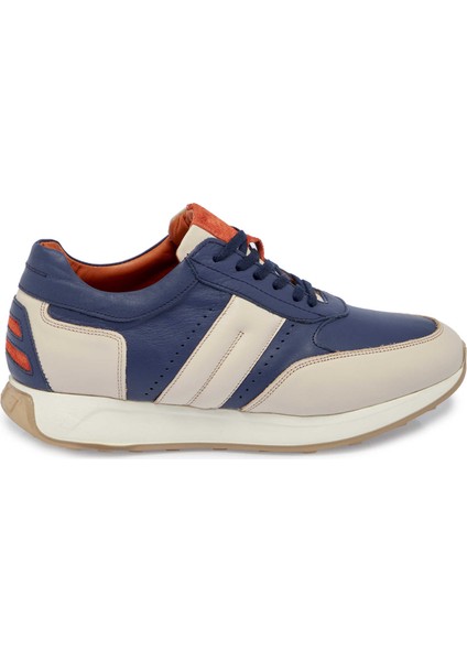 Bej Hakiki Deri Erkek Sneaker - E24I1AY56818-A25