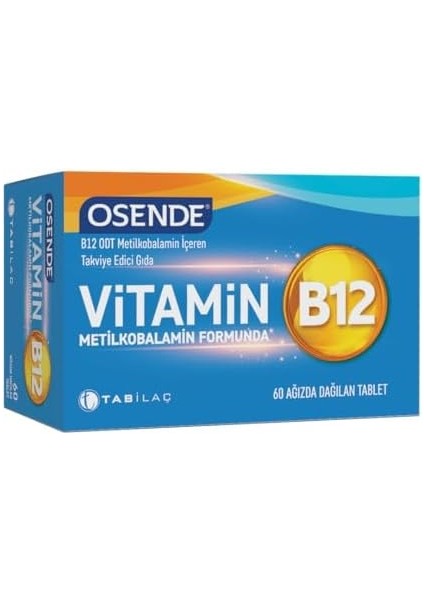 Osende Vitamin B12 60 Tablet