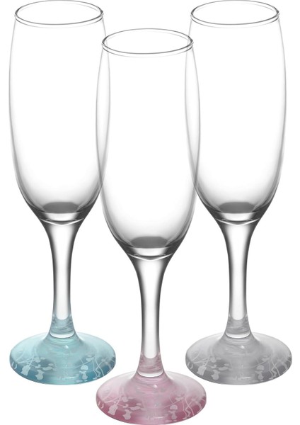 Empire 3'lü Şampanya Kadehi