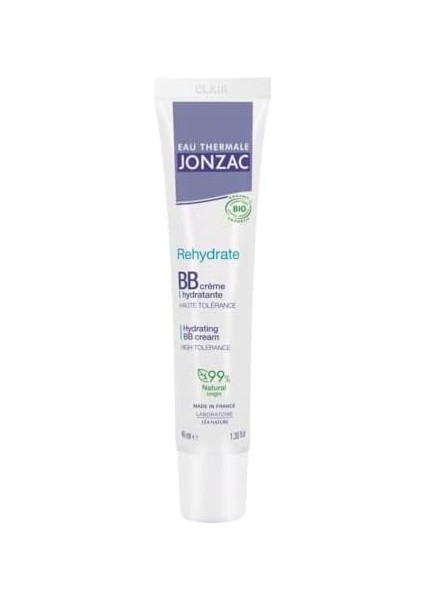 Jonzac Rehydrate Bb Spf 10 Açık Krem 40 ml