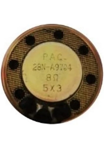 Hoparlör 8 Ohm 0.25W 29MM