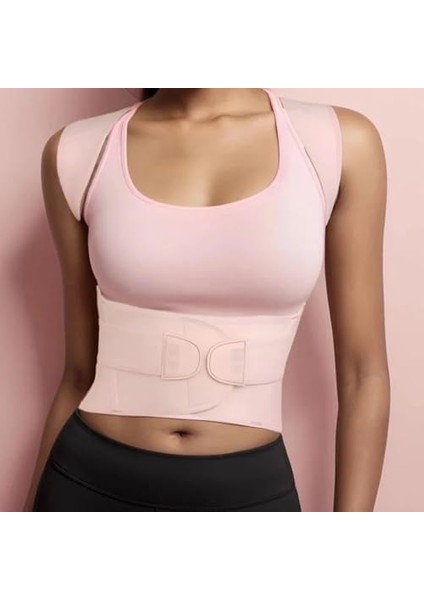 Akselife Kadın Dik Durus Korsesi Kambur Önleyici Korse Omuz Bel Sırt Korsesi