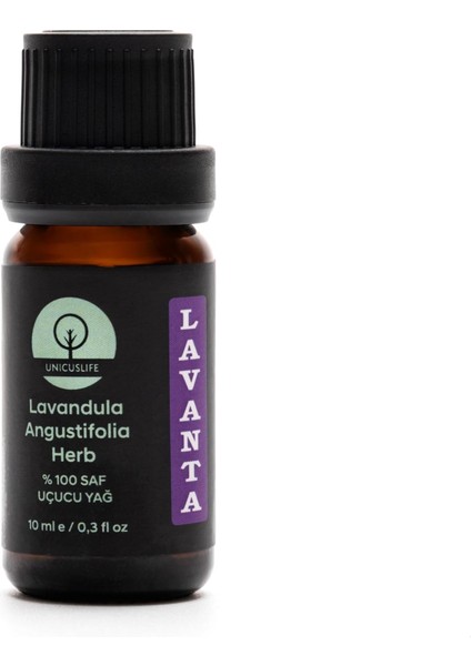 Unicuslife% 100 Saf Doğal Lavanta Yağı (Seyreltilmemiş) 10 ml