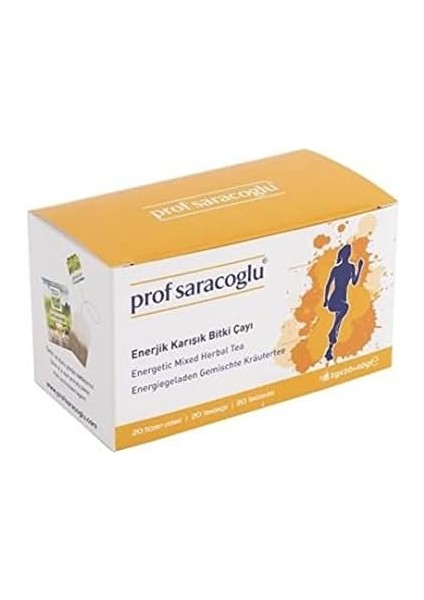Prof Saracoglu Enerjik 20'li Karışık Bitki Çayı