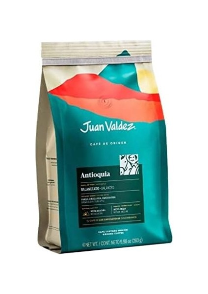 Juan Valdez Antioquia Öğütülmüş Filtre Kahve, 283G modelleri
