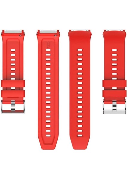 Gt3 Pro ile Uyumlu 46 mm 15 Kademeli, Suya Karşı Dayanıklı, Sağlam, Esnek Silikon Gt3 Pro ile Uyumlu Çapraz Silikon Kayış Kordon, Siyah fiyatları