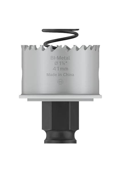 1 x Pro Sheet Metal Power Delik Testeresi (Paslanmaz Çelik Saclar, Çelik Saclar, Ø 41 Mm, Profesyonel Aksesuar Matkap/tornavida Için) modelleri