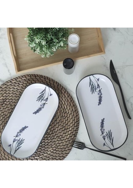 Çiçek Bahçesi Noyan Kayık Tabak 28 cm 2 Adet 18942 fiyatları