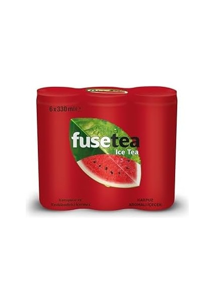 Fusetea Karpuz Aromalı Kutu 6X330 ml modelleri