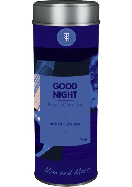 Mim And More Good Night Tea - Melisalı Uyku Çayı, 50 gr