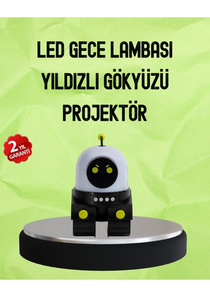 Bluetooth Bağlantılı Yüksek Çözünürlüklü Galaksi Projektör - CHT7729-2170