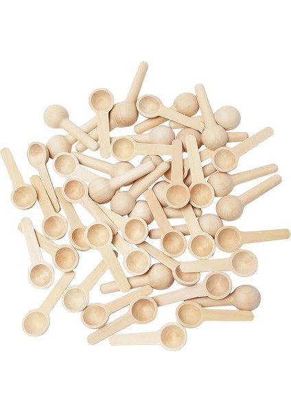 Life 6 Adet Mini Ölçek Ahşap Kaşığı MIT1040