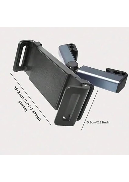 Oto Koltuk Arkası Telefon Tablet Tutucu, Araç Için Ayarlanabilir Koltuk Başı Tablet Tutma Aparatı modelleri