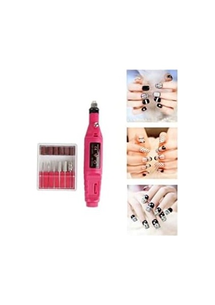 Mobee Nail Pen Freze Cihazı Manikür Pedikür Tırnak Törpüsü Elektrikli Profesyonel Manikür Makine