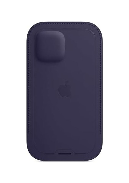 12 Mini Için Özellikli Deri Zarf Kılıf - Derin Mor modelleri