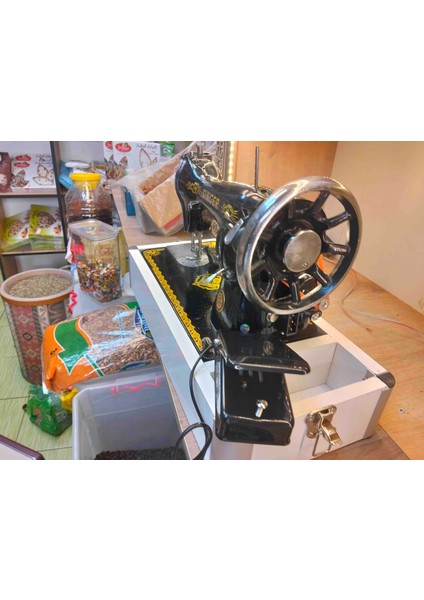 Dikiş Makinası Kara Kafa Çantalı Motorlu fiyatları